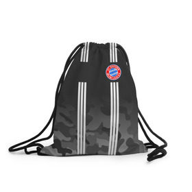 Рюкзак-мешок 3D с принтом FC Bayern 2018 Original #2 , 100% полиэстер | плотность ткани — 200 г/м2, размер — 35 х 45 см; лямки — толстые шнурки, застежка на шнуровке, без карманов и подкладки | 