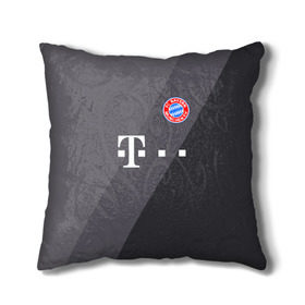 Подушка 3D с принтом FC Bayern 2018 Original #3 , наволочка – 100% полиэстер, наполнитель – холлофайбер (легкий наполнитель, не вызывает аллергию). | состоит из подушки и наволочки. Наволочка на молнии, легко снимается для стирки | bayern | fly fc | бавария | спорт | футбольный клуб