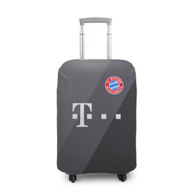 Чехол для чемодана 3D с принтом FC Bayern 2018 Original #3 , 86% полиэфир, 14% спандекс | двустороннее нанесение принта, прорези для ручек и колес | bayern | fly fc | бавария | спорт | футбольный клуб