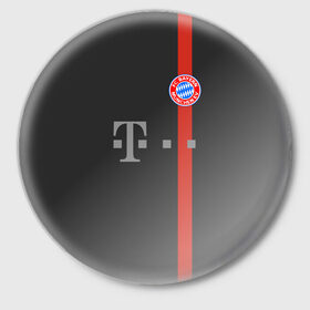 Значок с принтом FC Bayern 2018 Original #4 ,  металл | круглая форма, металлическая застежка в виде булавки | bayern | bayern munchen | fc bayern | football | football club | sport | бавария | спорт | футбол | футбольный клуб