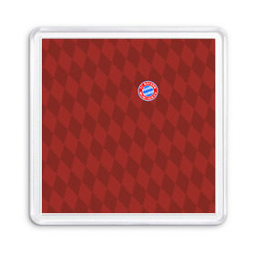 Магнит 55*55 с принтом FC Bayern 2018 Original #10 , Пластик | Размер: 65*65 мм; Размер печати: 55*55 мм | bayern | fly fc | бавария | геометрия | спорт | футбольный клуб