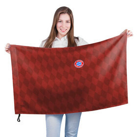Флаг 3D с принтом FC Bayern 2018 Original #10 , 100% полиэстер | плотность ткани — 95 г/м2, размер — 67 х 109 см. Принт наносится с одной стороны | bayern | fly fc | бавария | геометрия | спорт | футбольный клуб