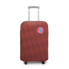 Чехол для чемодана 3D с принтом FC Bayern 2018 Original #10 , 86% полиэфир, 14% спандекс | двустороннее нанесение принта, прорези для ручек и колес | bayern | fly fc | бавария | геометрия | спорт | футбольный клуб