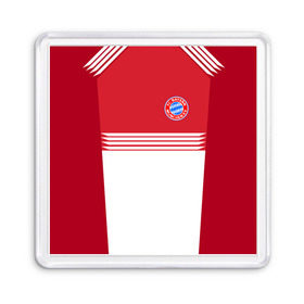 Магнит 55*55 с принтом FC Bayern 2018 Original #11 , Пластик | Размер: 65*65 мм; Размер печати: 55*55 мм | Тематика изображения на принте: 