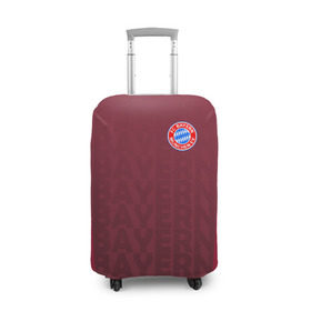 Чехол для чемодана 3D с принтом FC Bayern 2018 Original #12 , 86% полиэфир, 14% спандекс | двустороннее нанесение принта, прорези для ручек и колес | bayern | fly fc | бавария | спорт | футбольный клуб
