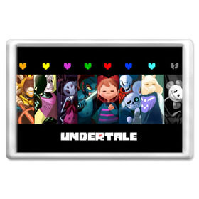 Магнит 45*70 с принтом Undertale , Пластик | Размер: 78*52 мм; Размер печати: 70*45 | undertale