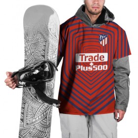 Накидка на куртку 3D с принтом Atletico Madrid Original #2 , 100% полиэстер |  | атлетико мадрид | эмблема