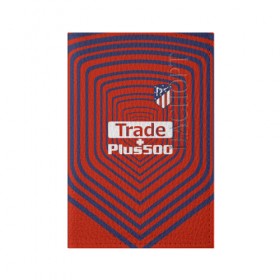 Обложка для паспорта матовая кожа с принтом Atletico Madrid Original #2 , натуральная матовая кожа | размер 19,3 х 13,7 см; прозрачные пластиковые крепления | атлетико мадрид | эмблема
