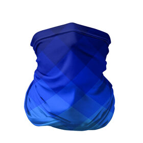 Бандана-труба 3D с принтом Blue geometria , 100% полиэстер, ткань с особыми свойствами — Activecool | плотность 150‒180 г/м2; хорошо тянется, но сохраняет форму | blue | geometria | абстракция | бирюза | бирюзовый | геометрия | куб | синий