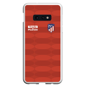 Чехол для Samsung S10E с принтом Atletico Madrid Original #10 , Силикон | Область печати: задняя сторона чехла, без боковых панелей | Тематика изображения на принте: атлетико мадрид | эмблема