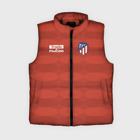 Женский жилет утепленный 3D с принтом Atletico Madrid Original 10 ,  |  | Тематика изображения на принте: атлетико мадрид | эмблема