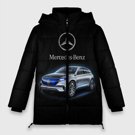 Женская зимняя куртка 3D с принтом Mercedes-Benz , верх — 100% полиэстер; подкладка — 100% полиэстер; утеплитель — 100% полиэстер | длина ниже бедра, силуэт Оверсайз. Есть воротник-стойка, отстегивающийся капюшон и ветрозащитная планка. 

Боковые карманы с листочкой на кнопках и внутренний карман на молнии | kомпания производитель легковых автомобилей премиального класса | немецкое качество