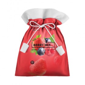 Подарочный 3D мешок с принтом Berry Mix , 100% полиэстер | Размер: 29*39 см | energy diet | nl | нл