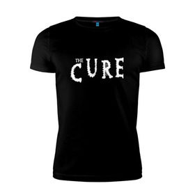 Мужская футболка премиум с принтом The Cure , 92% хлопок, 8% лайкра | приталенный силуэт, круглый вырез ворота, длина до линии бедра, короткий рукав | cure | британия | группы | музыка | надпись | роберт смит | роджер одоннелл | рок | саймон гэллап