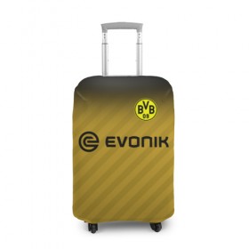 Чехол для чемодана 3D с принтом FC Borussia 2018 Original #1 , 86% полиэфир, 14% спандекс | двустороннее нанесение принта, прорези для ручек и колес | боруссия | дортмунд