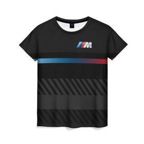 Женская футболка 3D с принтом BMW brand color , 100% полиэфир ( синтетическое хлопкоподобное полотно) | прямой крой, круглый вырез горловины, длина до линии бедер | bmw | bmw motorsport | bmw performance | carbon | m | motorsport | performance | sport | бмв | карбон | моторспорт | спорт