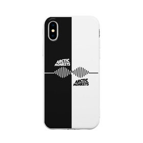 Чехол для Apple iPhone X силиконовый матовый с принтом Arctic Monkeys , Силикон | Печать на задней стороне чехла, без боковой панели | алекс тёрнер | арктик | арктические мартышки | гаражный | группа | джейми кук | инди рок | манкис | музыка | мэтт хелдер | ник о мэлли | обезьяна | постпанк ривайвл | психоделический | рок