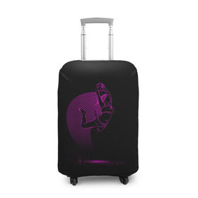 Чехол для чемодана 3D с принтом Женский баскетбол , 86% полиэфир, 14% спандекс | двустороннее нанесение принта, прорези для ручек и колес | basketball