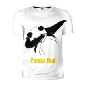 Мужская футболка 3D спортивная с принтом Panda dub , 100% полиэстер с улучшенными характеристиками | приталенный силуэт, круглая горловина, широкие плечи, сужается к линии бедра | Тематика изображения на принте: dab | dance | dub | movement | panda | движение | панда | танец