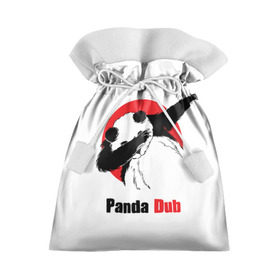 Подарочный 3D мешок с принтом Panda dub , 100% полиэстер | Размер: 29*39 см | dab | dance | dub | movement | panda | движение | панда | танец