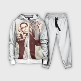 Детский костюм 3D с принтом Eminem Art ,  |  | Тематика изображения на принте: art | eminem | hip hop | rap | rap god | арт | брюс | бумбокс | маршалл | мэтерс | рэп | хим хоп | эминем
