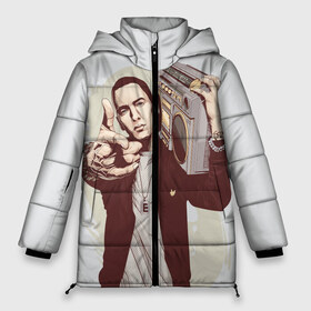 Женская зимняя куртка 3D с принтом Eminem Art , верх — 100% полиэстер; подкладка — 100% полиэстер; утеплитель — 100% полиэстер | длина ниже бедра, силуэт Оверсайз. Есть воротник-стойка, отстегивающийся капюшон и ветрозащитная планка. 

Боковые карманы с листочкой на кнопках и внутренний карман на молнии | art | eminem | hip hop | rap | rap god | арт | брюс | бумбокс | маршалл | мэтерс | рэп | хим хоп | эминем