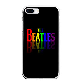 Чехол для iPhone 7Plus/8 Plus матовый с принтом The beatles , Силикон | Область печати: задняя сторона чехла, без боковых панелей | british | rock | the beatles