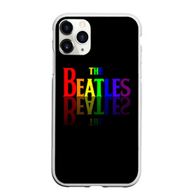 Чехол для iPhone 11 Pro Max матовый с принтом The beatles , Силикон |  | british | rock | the beatles