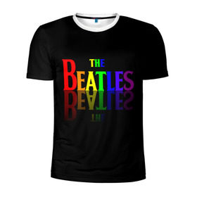 Мужская футболка 3D спортивная с принтом The beatles , 100% полиэстер с улучшенными характеристиками | приталенный силуэт, круглая горловина, широкие плечи, сужается к линии бедра | british | rock | the beatles