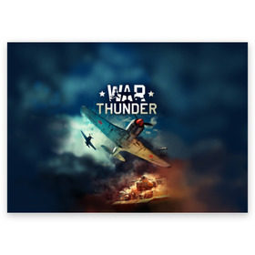 Поздравительная открытка с принтом Гром войны , 100% бумага | плотность бумаги 280 г/м2, матовая, на обратной стороне линовка и место для марки
 | Тематика изображения на принте: war thunder | гром войны