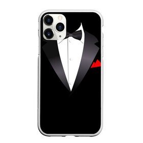 Чехол для iPhone 11 Pro матовый с принтом Смокинг , Силикон |  | жених | муж | свадьба | смокинг | смокинг для жениха
