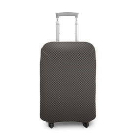 Чехол для чемодана 3D с принтом Carbon-2 , 86% полиэфир, 14% спандекс | двустороннее нанесение принта, прорези для ручек и колес | карбон | текстура