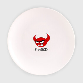 Тарелка 3D с принтом FreeBSD демон , фарфор | диаметр - 210 мм
диаметр для нанесения принта - 120 мм | bsd | demon | freebsd | os | unix | демон | злой | ос | чёртик
