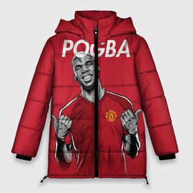 Женская зимняя куртка 3D с принтом Pogba Manchester United , верх — 100% полиэстер; подкладка — 100% полиэстер; утеплитель — 100% полиэстер | длина ниже бедра, силуэт Оверсайз. Есть воротник-стойка, отстегивающийся капюшон и ветрозащитная планка. 

Боковые карманы с листочкой на кнопках и внутренний карман на молнии | mu | paul | pogba | манчестер юнайтед | мю | погба | форма