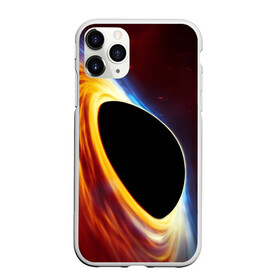 Чехол для iPhone 11 Pro матовый с принтом Black planet , Силикон |  | black hole | planet | space | астрономия | вселенная | звёзды | космос | млечный путь | планета | чёрная дыра