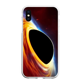 Чехол для iPhone XS Max матовый с принтом Black planet , Силикон | Область печати: задняя сторона чехла, без боковых панелей | black hole | planet | space | астрономия | вселенная | звёзды | космос | млечный путь | планета | чёрная дыра