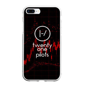 Чехол для iPhone 7Plus/8 Plus матовый с принтом Twenty one pilots , Силикон | Область печати: задняя сторона чехла, без боковых панелей | rock | t.o.p. | top | twenty one pilots | рок