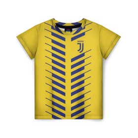 Детская футболка 3D с принтом Juventus 2018 Creative #1 , 100% гипоаллергенный полиэфир | прямой крой, круглый вырез горловины, длина до линии бедер, чуть спущенное плечо, ткань немного тянется | Тематика изображения на принте: 