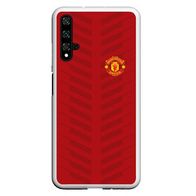 Чехол для Honor 20 с принтом Manchester United Creative #1 , Силикон | Область печати: задняя сторона чехла, без боковых панелей | Тематика изображения на принте: emirates | fc | manchester united | абстракция | геометрия | зож | клуб | линии | манчестер юнайтед | модные | мяч | россии | спорт | спортивные | стиль | тренды | футбол | футбольный клуб | экстрим | эмблема