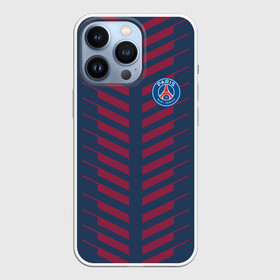 Чехол для iPhone 13 Pro с принтом PSG LOGO ORIGINAL UNIFORM | ПСЖ ФОРМА ,  |  | Тематика изображения на принте: fc | fly emirates | paris | psg | лого | париж | псж | спорт | спортивные | фк | футбольный клуб