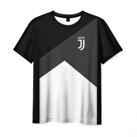 Мужская футболка 3D с принтом Juventus 2018 Original #8 , 100% полиэфир | прямой крой, круглый вырез горловины, длина до линии бедер | juventus | спорт | футбол | футбольный клуб | ювентус