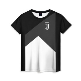 Женская футболка 3D с принтом Juventus 2018 Original #8 , 100% полиэфир ( синтетическое хлопкоподобное полотно) | прямой крой, круглый вырез горловины, длина до линии бедер | juventus | спорт | футбол | футбольный клуб | ювентус