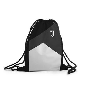 Рюкзак-мешок 3D с принтом Juventus 2018 Original #8 , 100% полиэстер | плотность ткани — 200 г/м2, размер — 35 х 45 см; лямки — толстые шнурки, застежка на шнуровке, без карманов и подкладки | juventus | спорт | футбол | футбольный клуб | ювентус