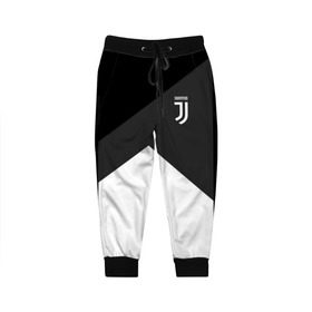 Детские брюки 3D с принтом Juventus 2018 Original #8 , 100% полиэстер | манжеты по низу, эластичный пояс регулируется шнурком, по бокам два кармана без застежек, внутренняя часть кармана из мелкой сетки | juventus | спорт | футбол | футбольный клуб | ювентус