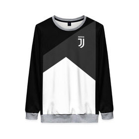 Женский свитшот 3D с принтом Juventus 2018 Original #8 , 100% полиэстер с мягким внутренним слоем | круглый вырез горловины, мягкая резинка на манжетах и поясе, свободная посадка по фигуре | juventus | спорт | футбол | футбольный клуб | ювентус