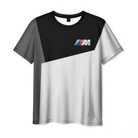 Мужская футболка 3D с принтом BMW 2018 SportWear #5 , 100% полиэфир | прямой крой, круглый вырез горловины, длина до линии бедер | bmw | автомобиль | автомобильные | бмв | машины