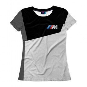 Женская футболка 3D с принтом BMW 2018 SportWear #5 , 100% полиэфир ( синтетическое хлопкоподобное полотно) | прямой крой, круглый вырез горловины, длина до линии бедер | Тематика изображения на принте: bmw | автомобиль | автомобильные | бмв | машины