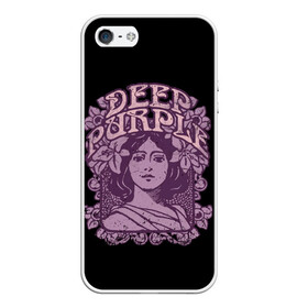 Чехол для iPhone 5/5S матовый с принтом Deep Purple , Силикон | Область печати: задняя сторона чехла, без боковых панелей | album | british | deep purple | england | heavy metal | rock group | альбом | англия | британская | рок группа | хеви металл