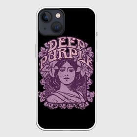 Чехол для iPhone 13 с принтом Deep Purple ,  |  | album | british | deep purple | england | heavy metal | rock group | альбом | англия | британская | рок группа | хеви металл