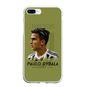 Чехол для iPhone 7Plus/8 Plus матовый с принтом Paulo Dybala Juventus FC , Силикон | Область печати: задняя сторона чехла, без боковых панелей | dibala | dybala | juve | juventus | juvi | kit | russia | world cup | бонусная | гостевая | дибала | домашняя | италия | футбол | чемпионат мира | юве | ювентус | юви